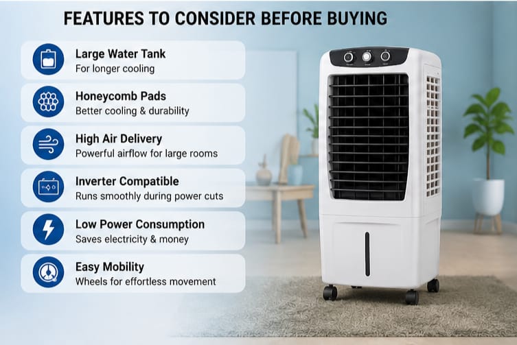 Best Air Cooler Under ₹20,000 in India (2026)