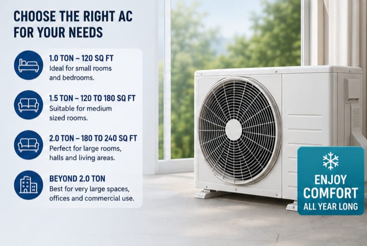 Best AC Under ₹1 Lakh in India (2026)