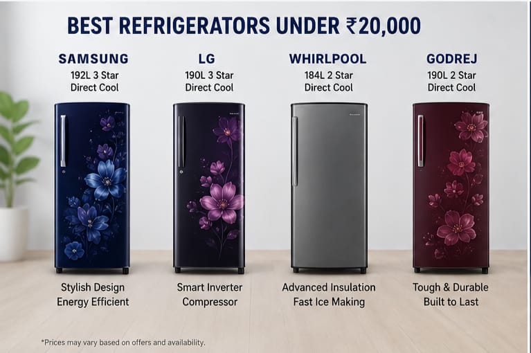 Best Refrigerator Under ₹20000